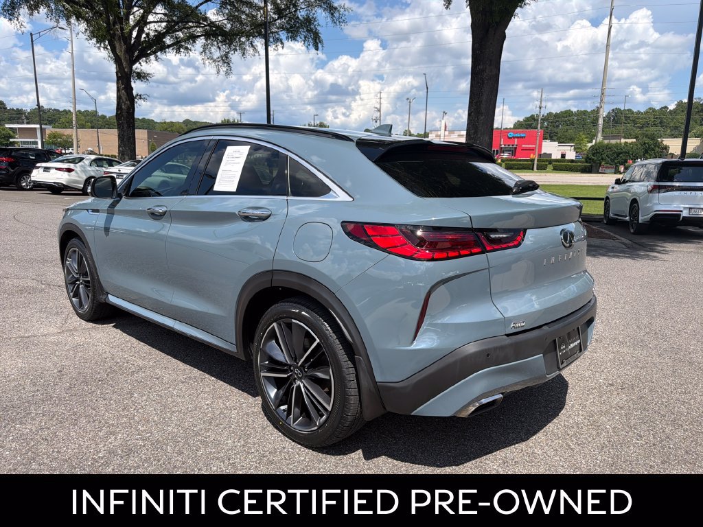 Certified 2023 INFINITI QX55 Luxe w/ Cargo Package AWD/4WD image 9