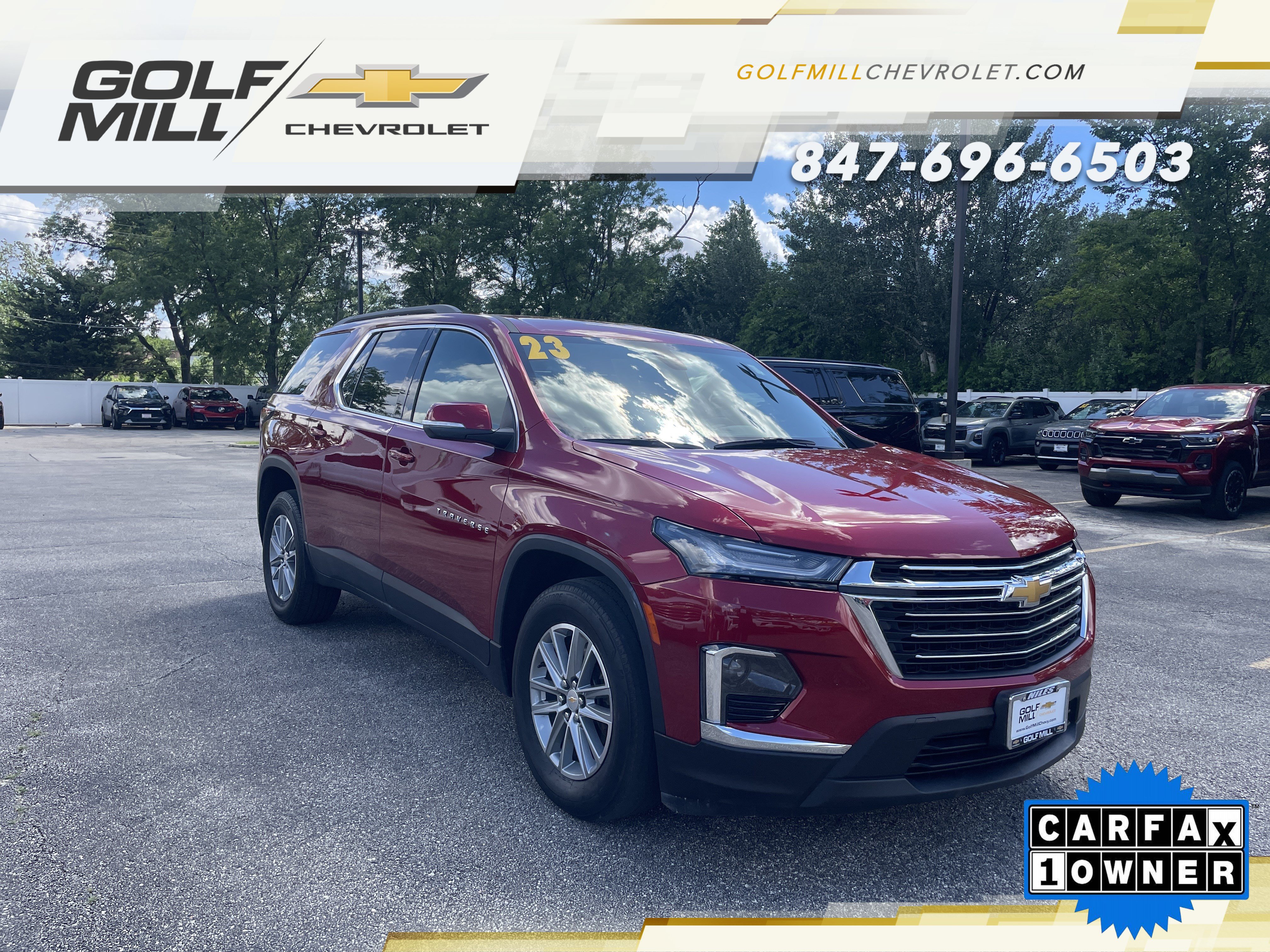 Used 2023 Chevrolet Traverse LT AWD/4WD image 5