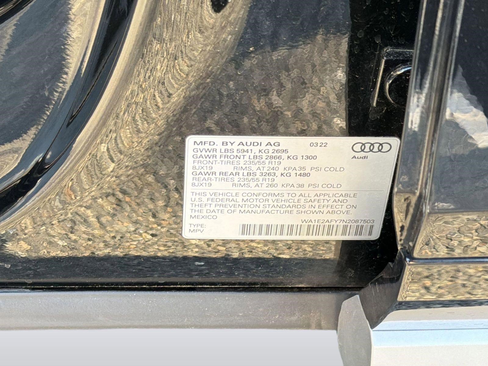 Used 2022 Audi Q5 e Premium Plus w/ Premium Plus Package image 20