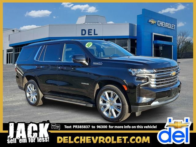 Certified 2023 Chevrolet Tahoe High Country AWD/4WD image 1