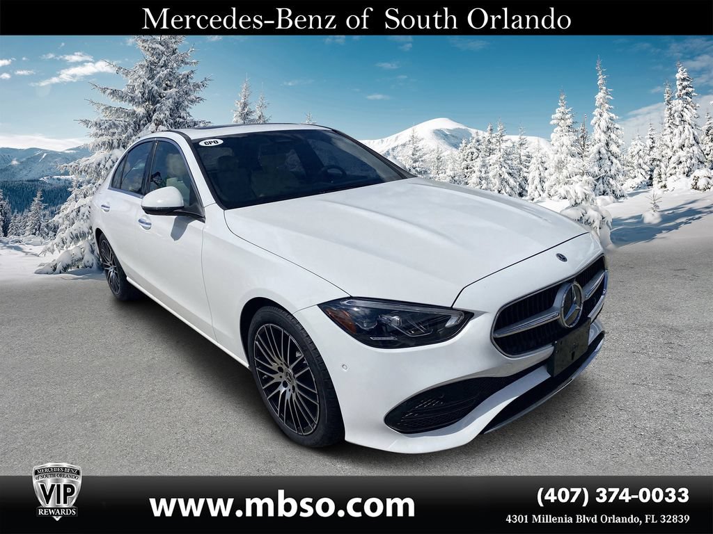 Certified 2023 Mercedes-Benz C 300 4MATIC Sedan w/ Exclusive Trim Package