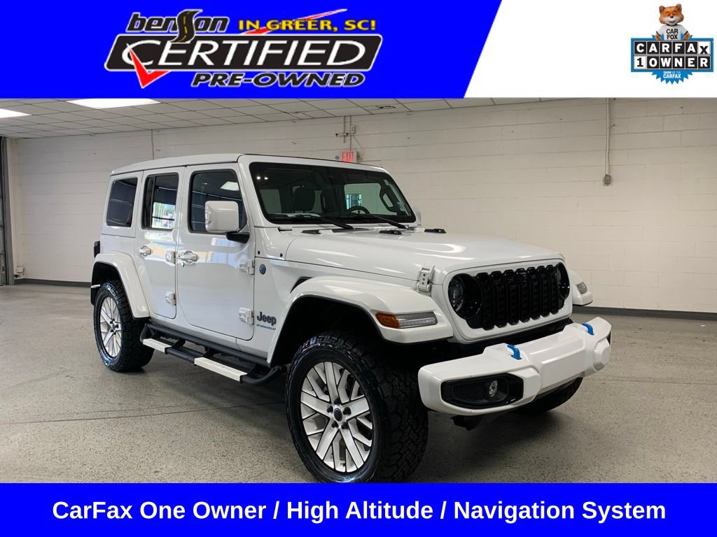 Certified 2024 Jeep Wrangler High Altitude