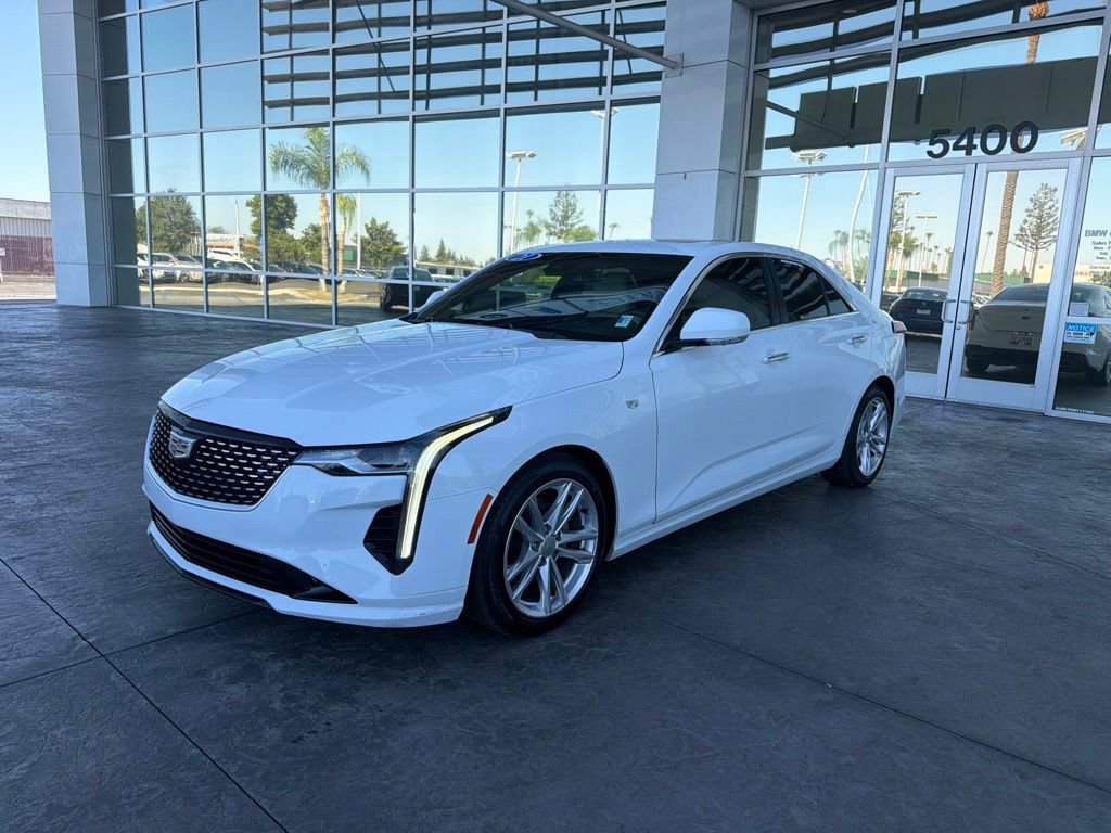 Used 2021 Cadillac CT4 Luxury w/ Sun And Sound Package RWD image 1