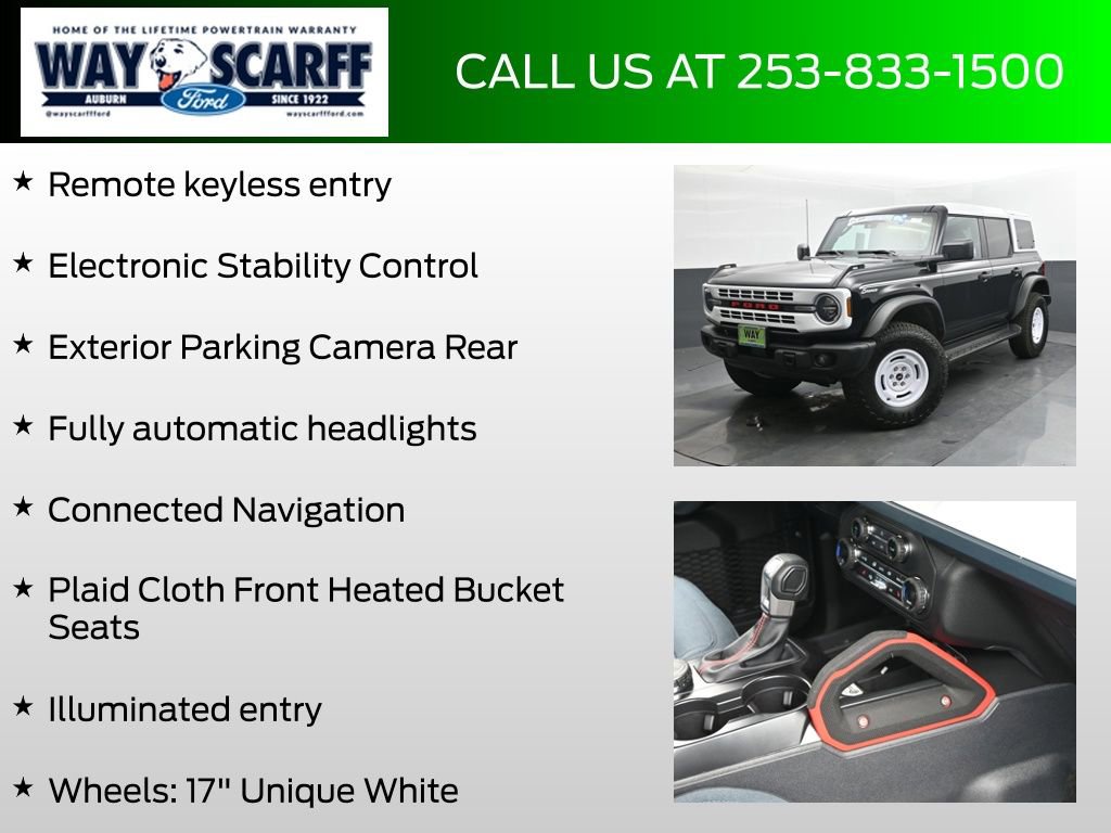 New 2026 Ford Bronco Heritage Edition AWD/4WD image 12