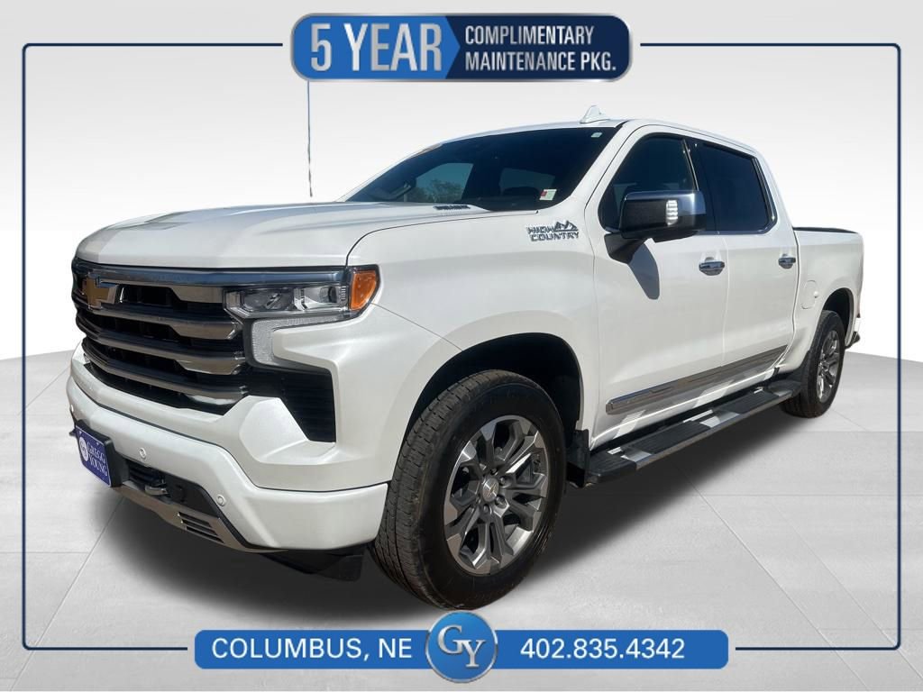 Used 2024 Chevrolet Silverado 1500 High Country w/ Technology Package AWD/4WD image 1