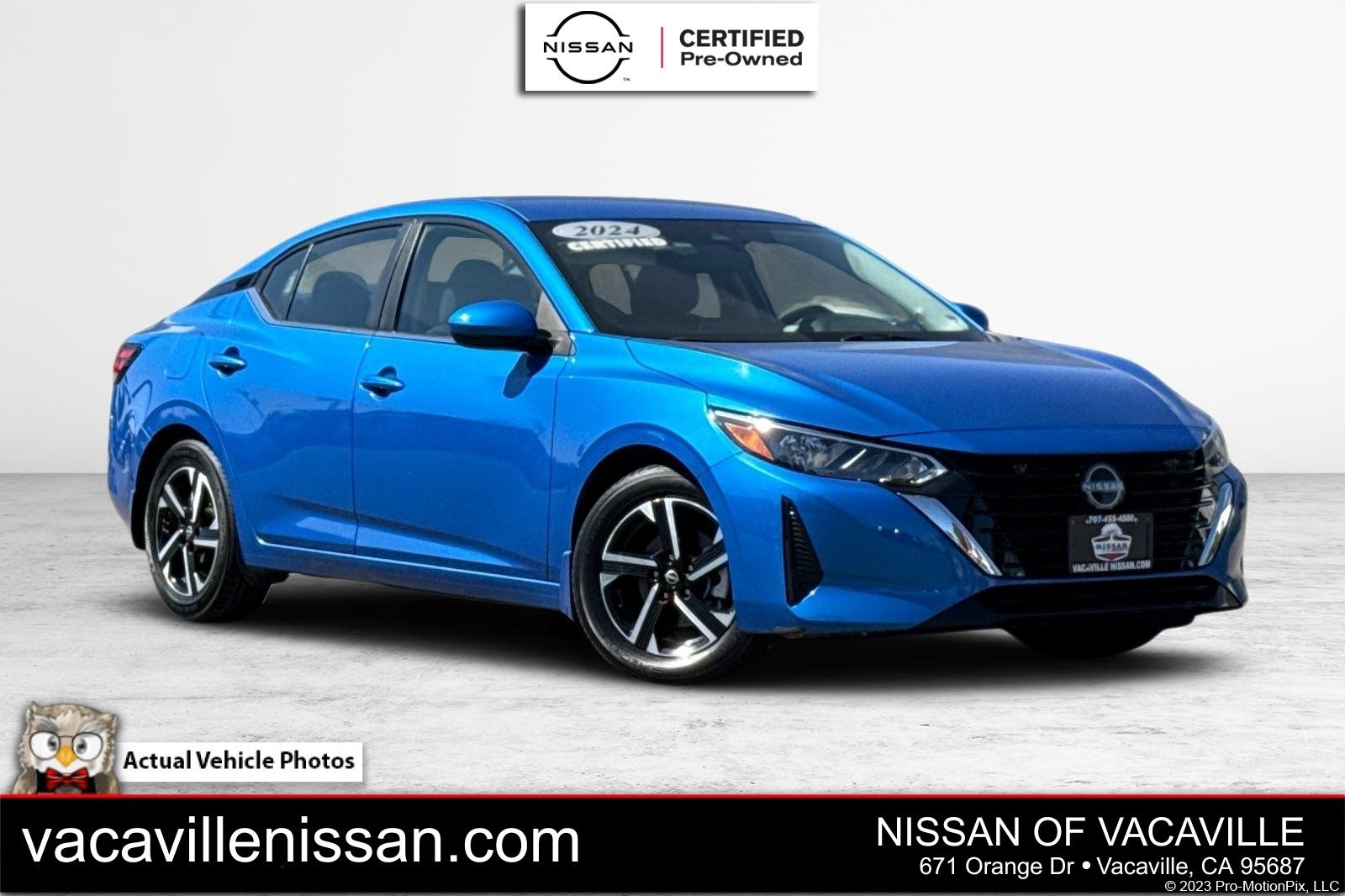 Certified 2024 Nissan Sentra SV FWD image 1