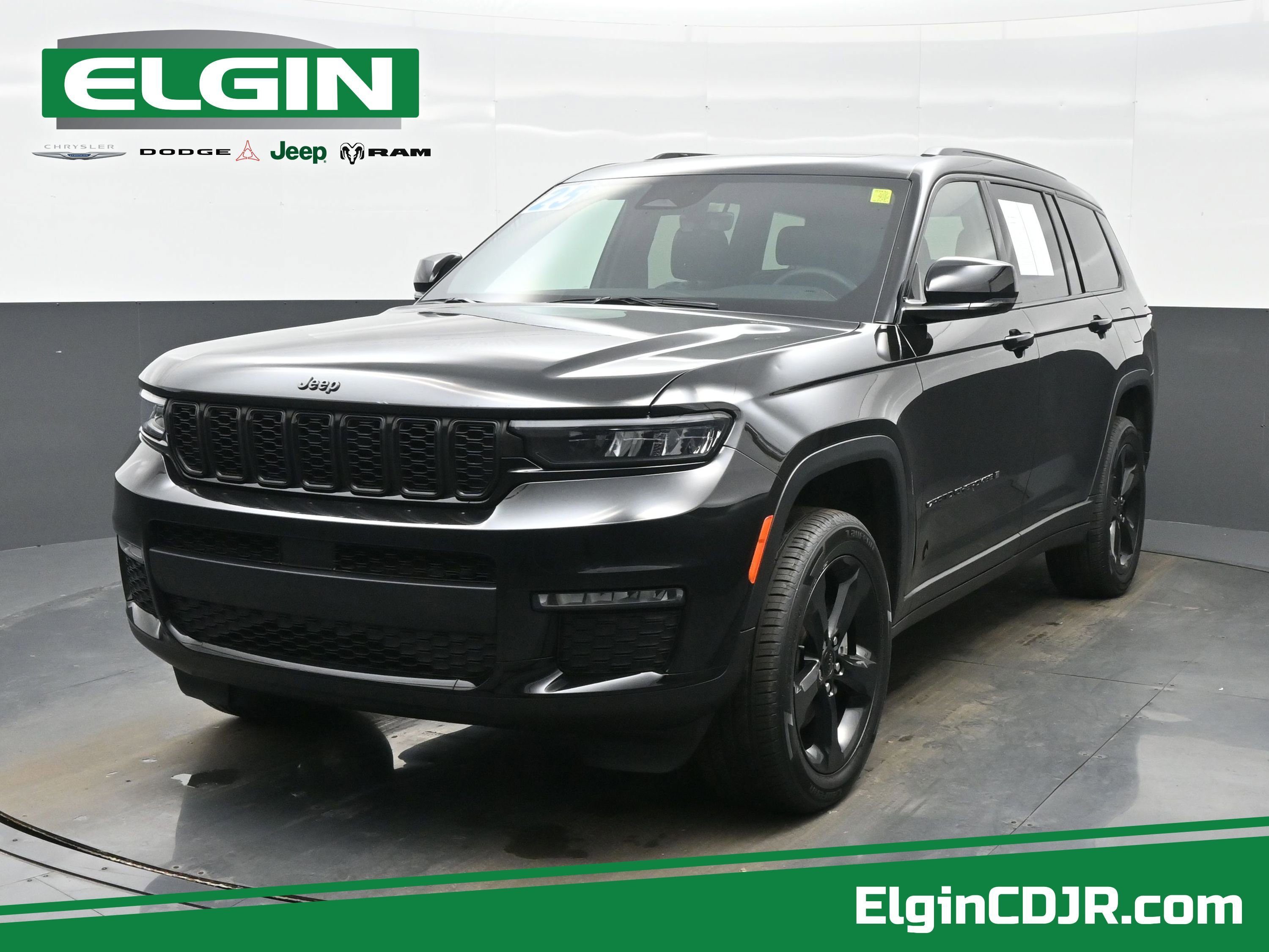 Used 2025 Jeep Grand Cherokee L Limited w/ Black Appearance Package image 1