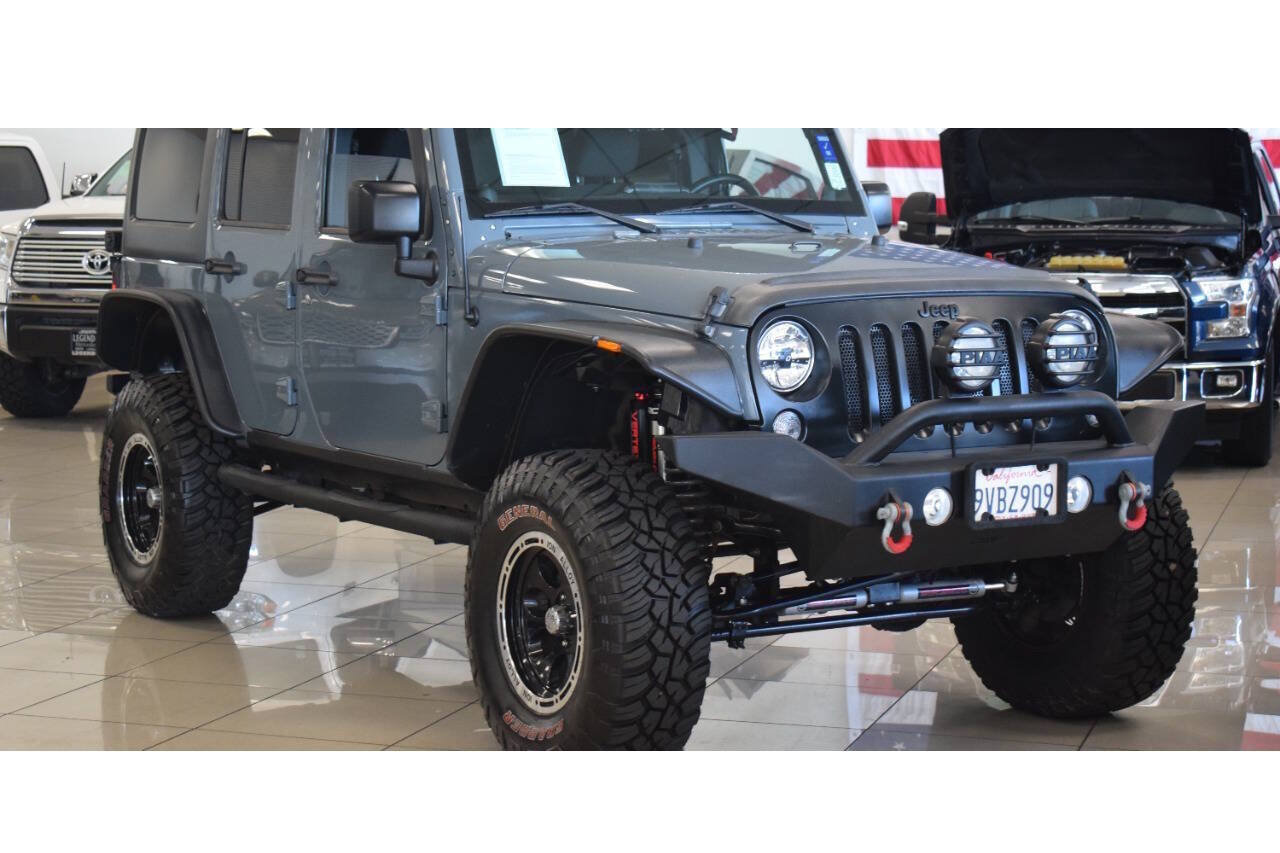 Used 2014 Jeep Wrangler Unlimited Sport w/ Quick Order Package 24S AWD/4WD image 1
