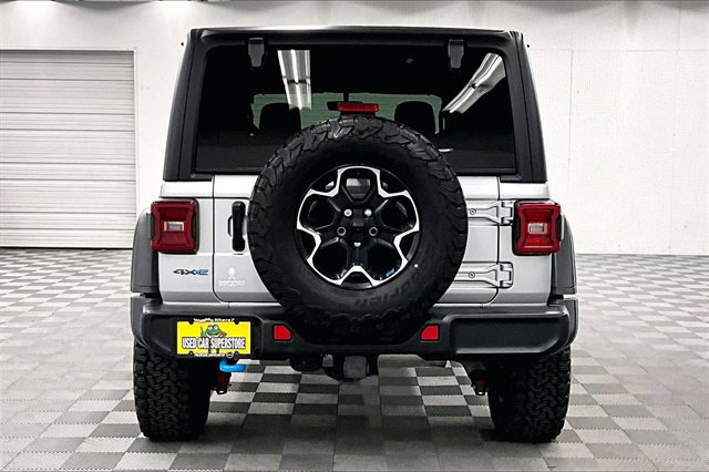 Used 2022 Jeep Wrangler Unlimited Rubicon 4xe w/ Cold Weather Group image 4