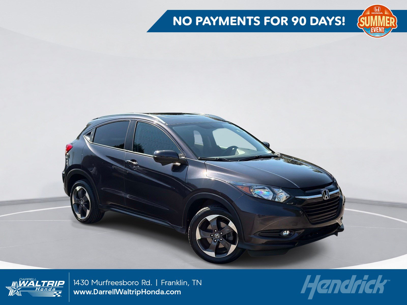 Certified 2018 Honda HR-V EX-L image 1