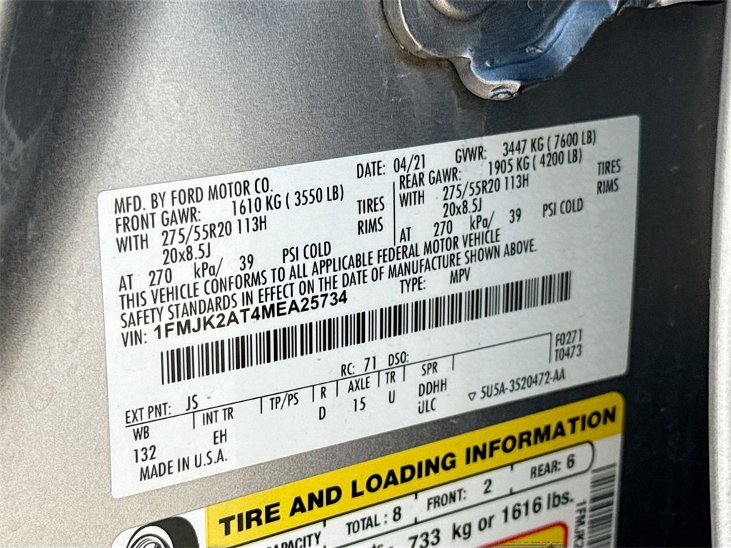 Used 2021 Ford Expedition Max Limited image 37