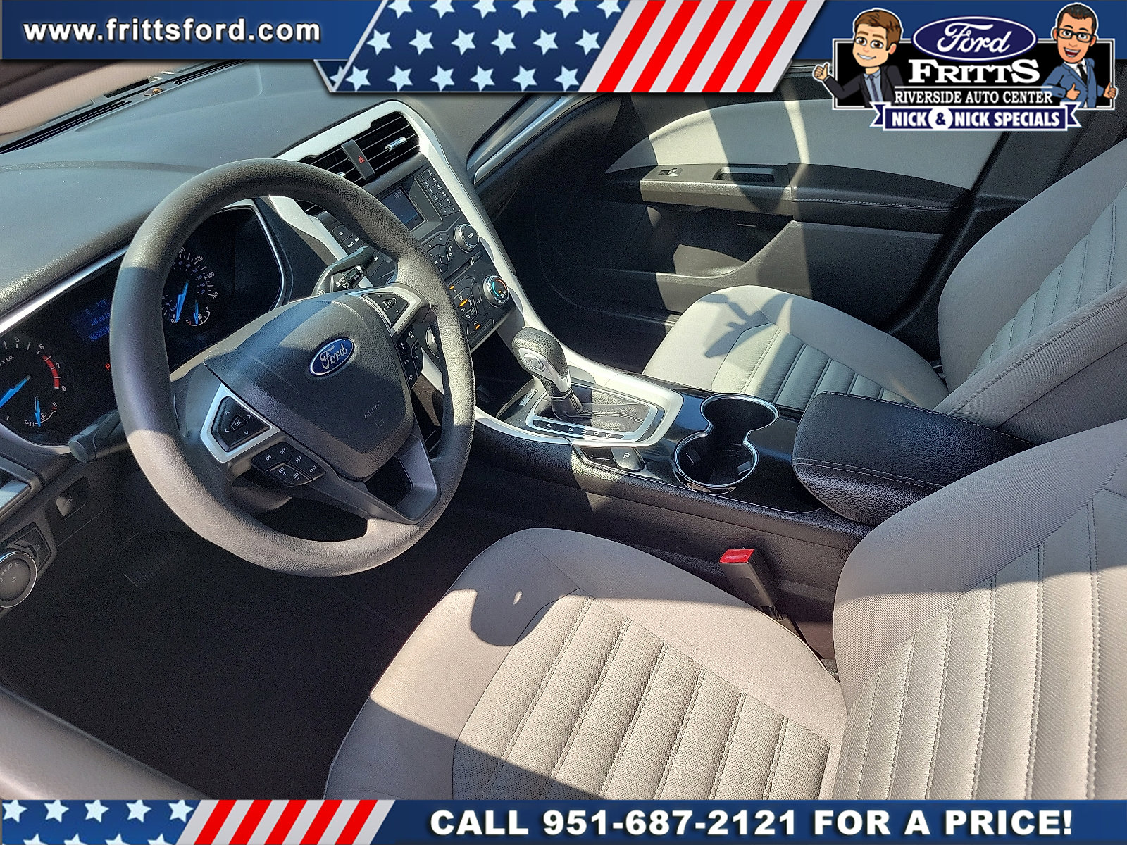 Used 2014 Ford Fusion S FWD image 4