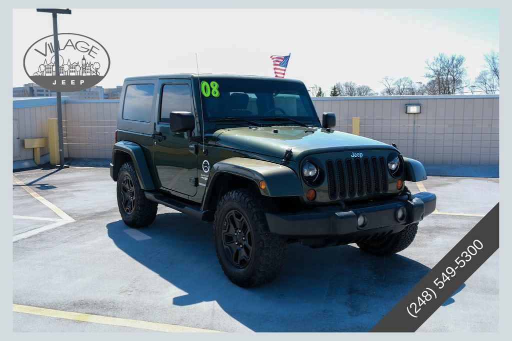 Used 2008 Jeep Wrangler Sahara w/ Dual Top Group AWD/4WD image 1