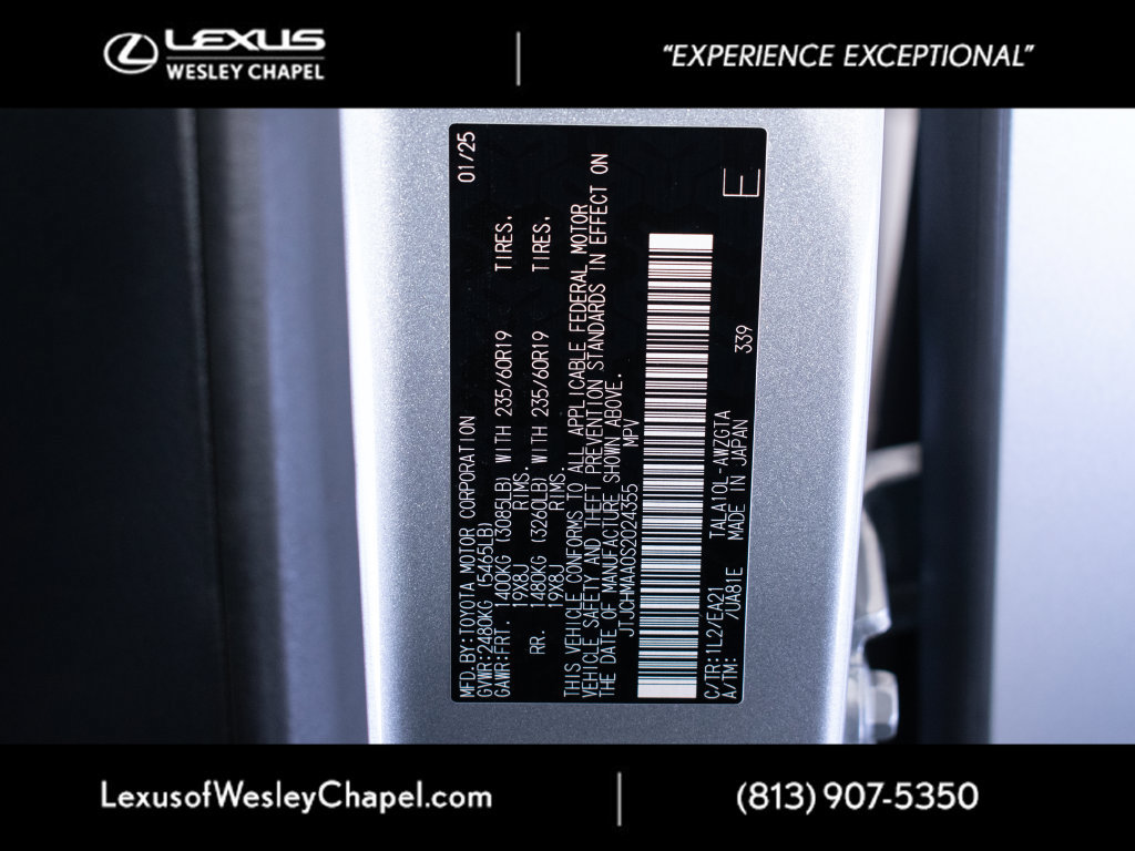 Used 2025 Lexus RX 350 Premium w/ Accessory Package FWD image 25