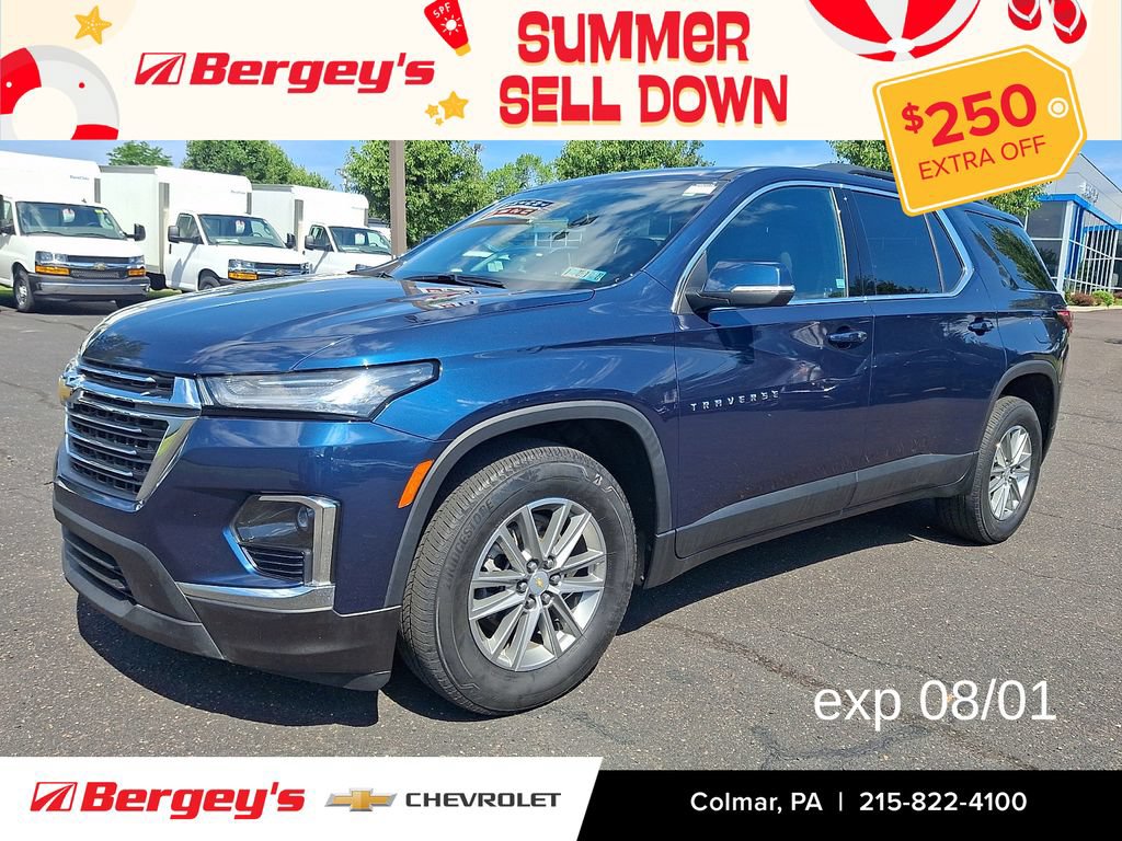 Certified 2023 Chevrolet Traverse LT AWD/4WD image 1