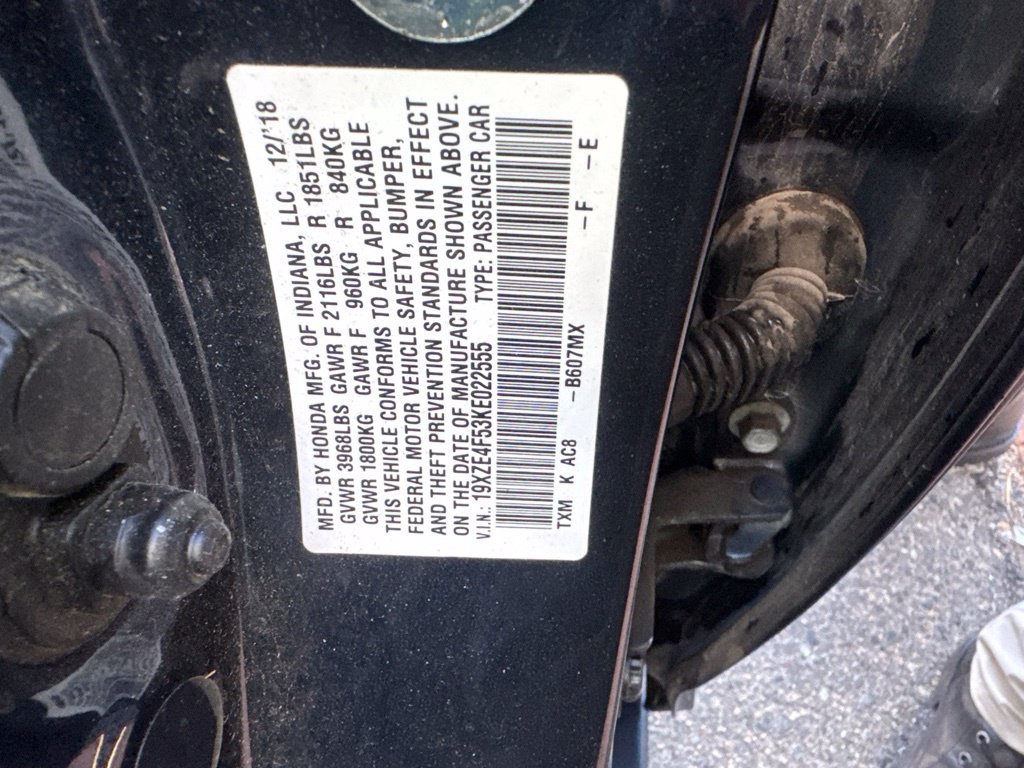 Used 2019 Honda Insight EX image 5