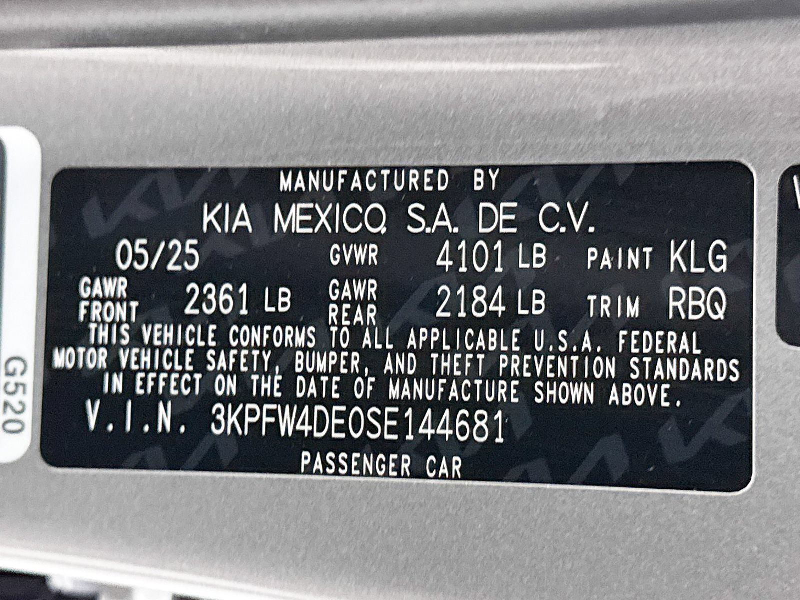 Certified 2025 Kia K4 EX w/ GT-Line Sunroof Package FWD image 41