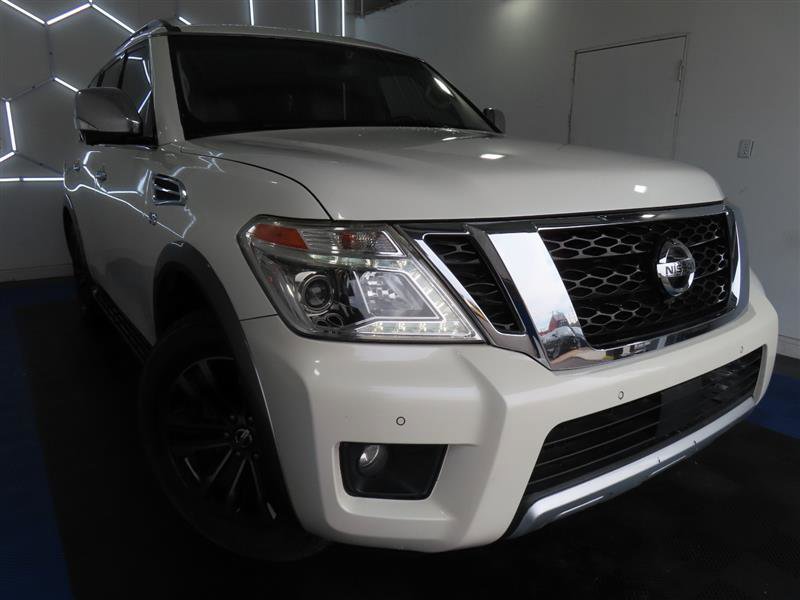 Used 2017 Nissan Armada Platinum w/ Captain Seat Package RWD image 3