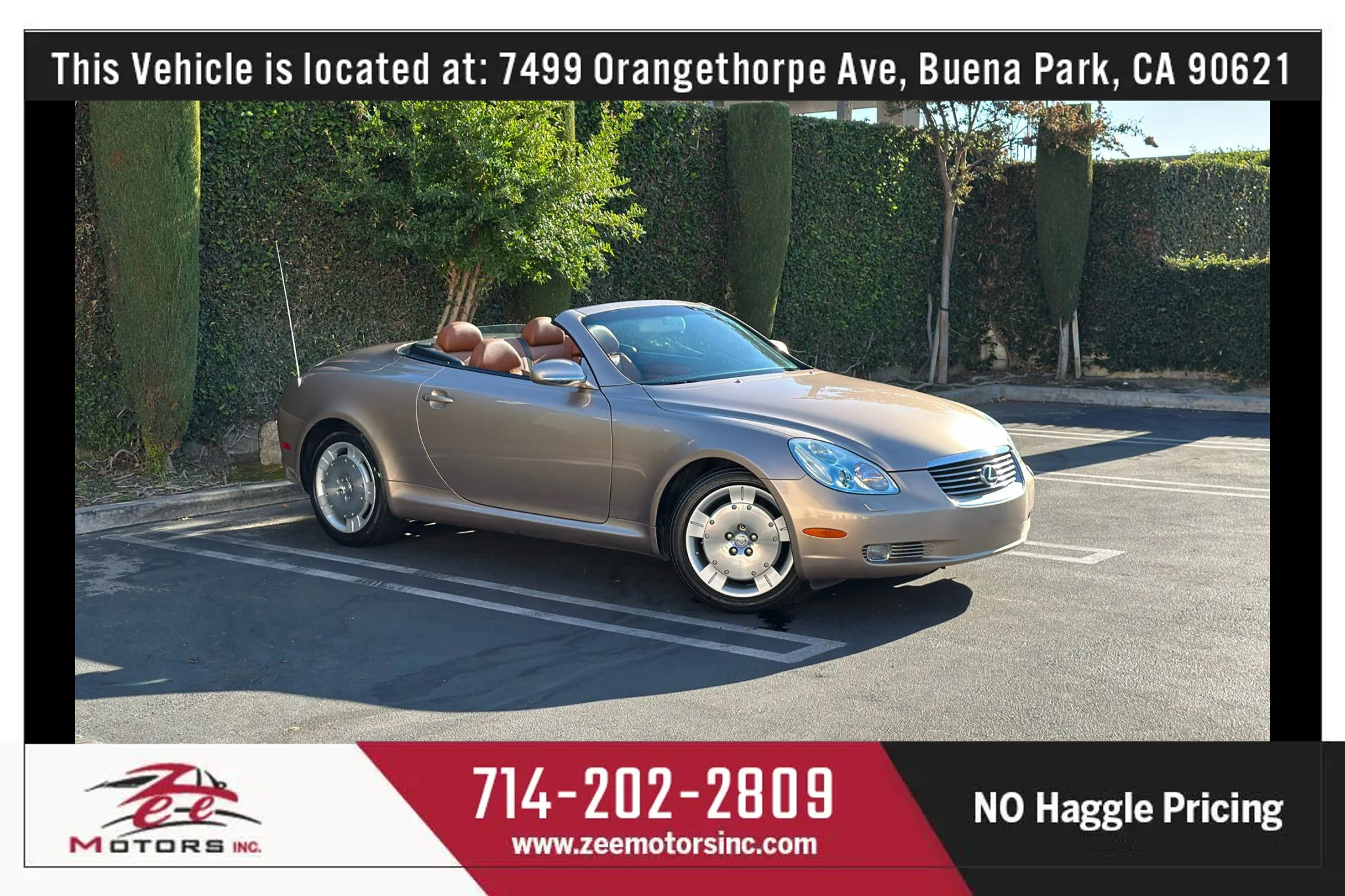 Used 2005 Lexus SC 430 Convertible