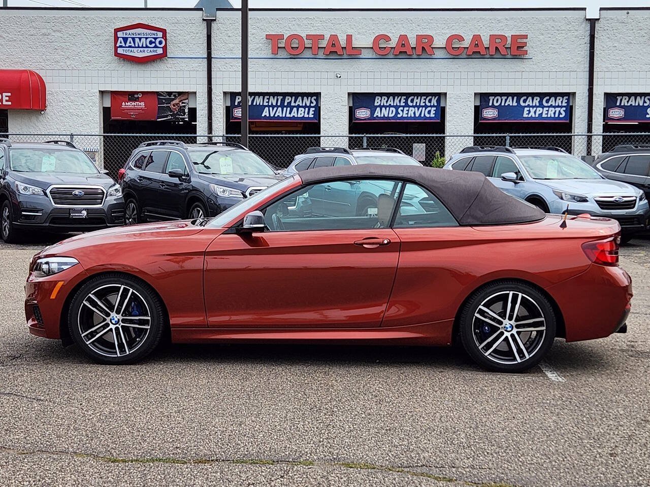 Used 2021 BMW M240i xDrive Convertible AWD/4WD image 2