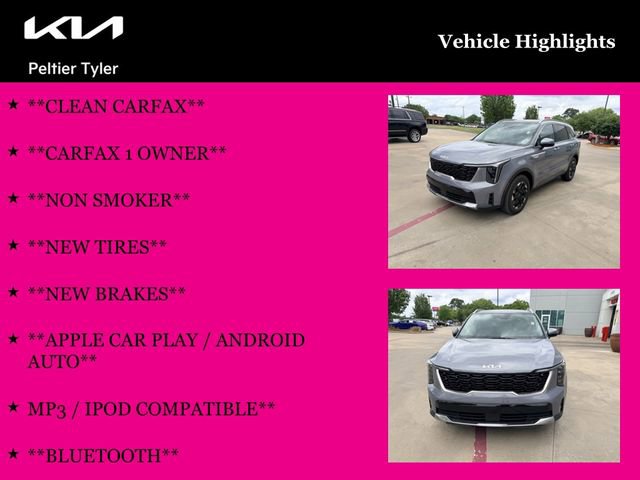 Used 2024 Kia Sorento S w/ Panoramic Sunroof Package FWD image 12