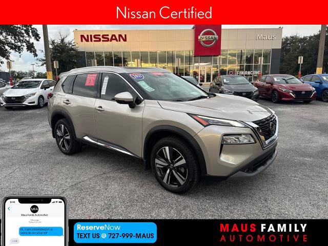 Certified 2021 Nissan Rogue SL