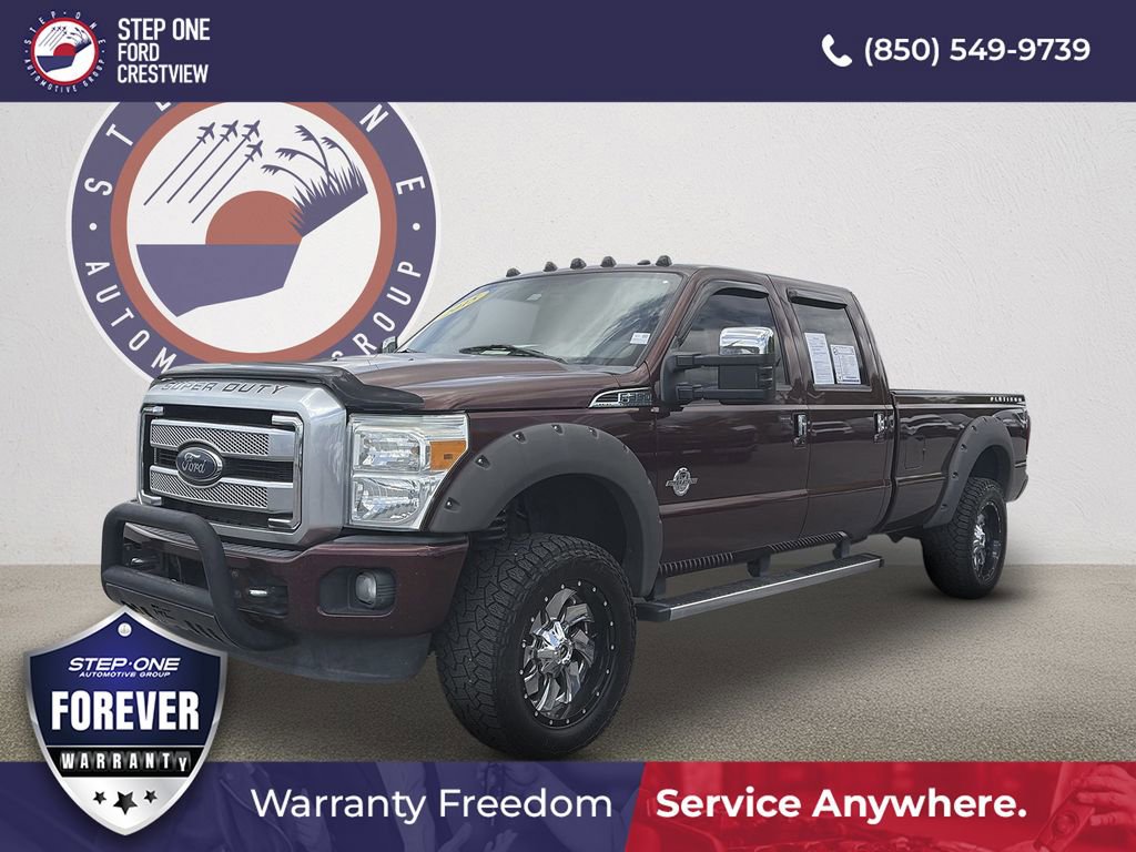 Used 2015 Ford F350 Platinum AWD/4WD image 1