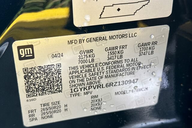 Certified 2024 Cadillac Lyriq Sport w/ LPO, Floor Liner Package AWD/4WD image 28