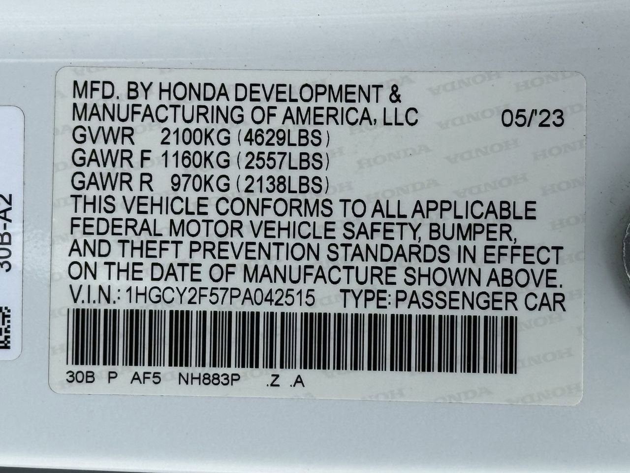 Used 2023 Honda Accord Sport image 26