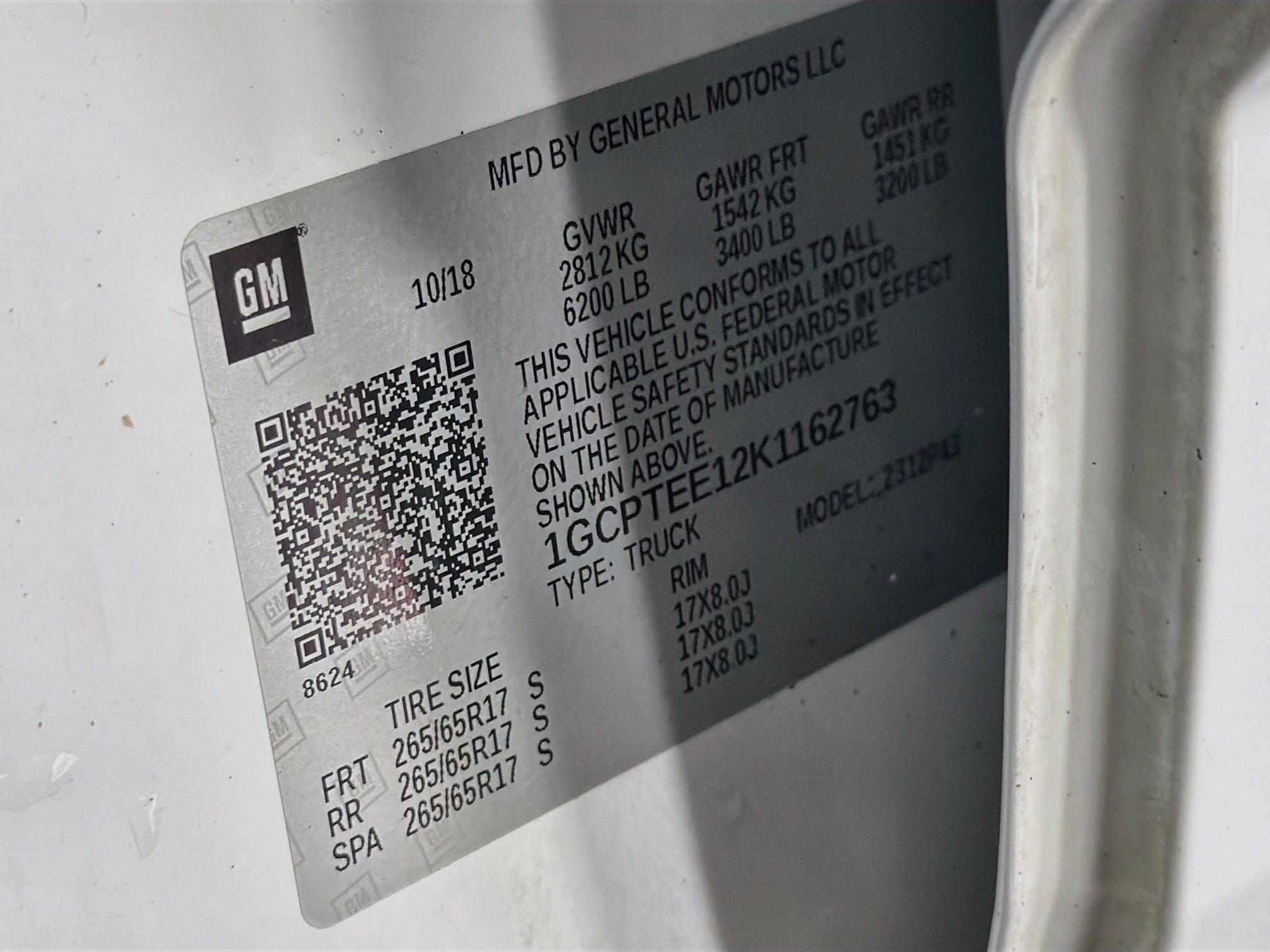 Used 2019 Chevrolet Colorado ZR2 AWD/4WD image 12