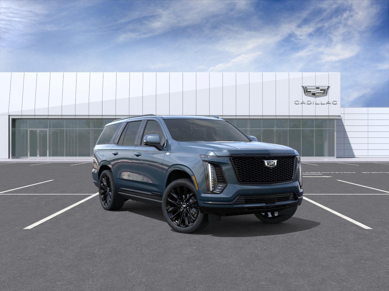 New 2026 Cadillac Escalade Platinum Sport w/ LPO, ONYX Package AWD/4WD image 2
