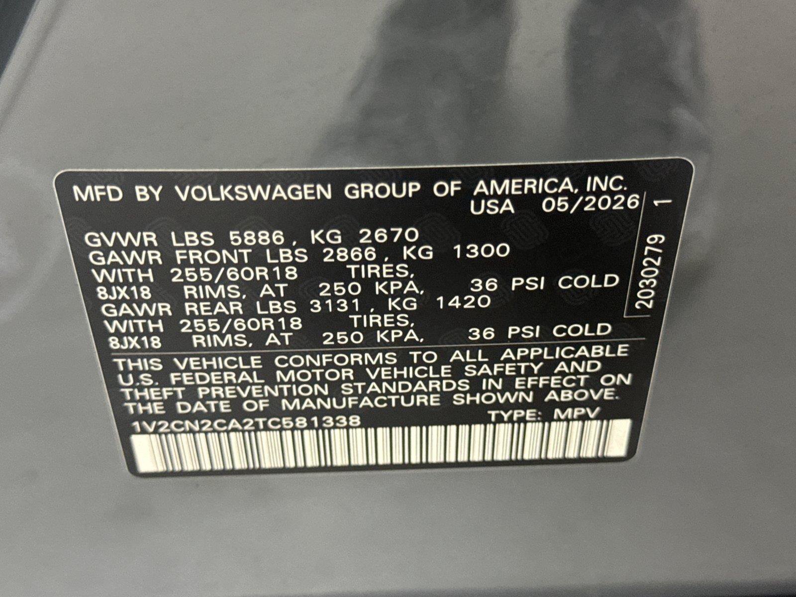 New 2026 Volkswagen Atlas Peak Edition AWD/4WD image 28