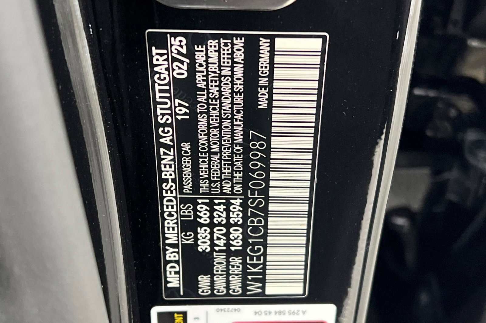 New 2025 Mercedes-Benz EQE 350+ 4MATIC Sedan image 18