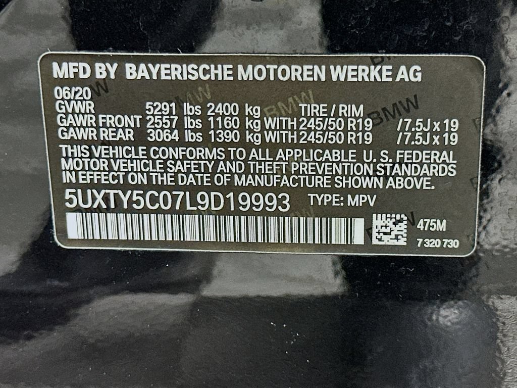 Used 2020 BMW X3 xDrive30i w/ M Sport Package 2 AWD/4WD image 33