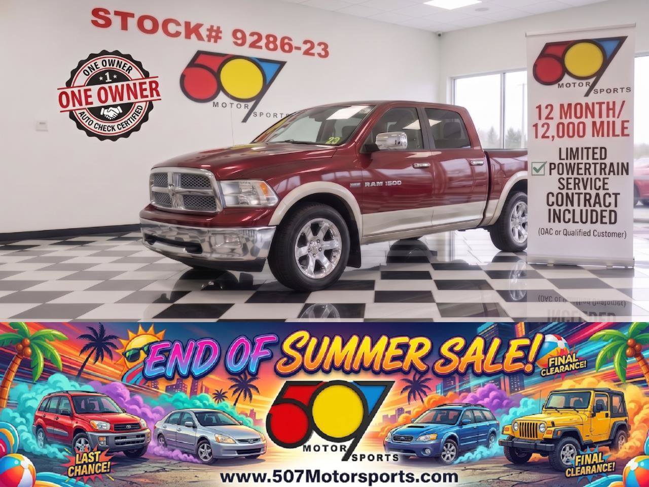 Used 2011 RAM 1500 Laramie w/ Protection Group