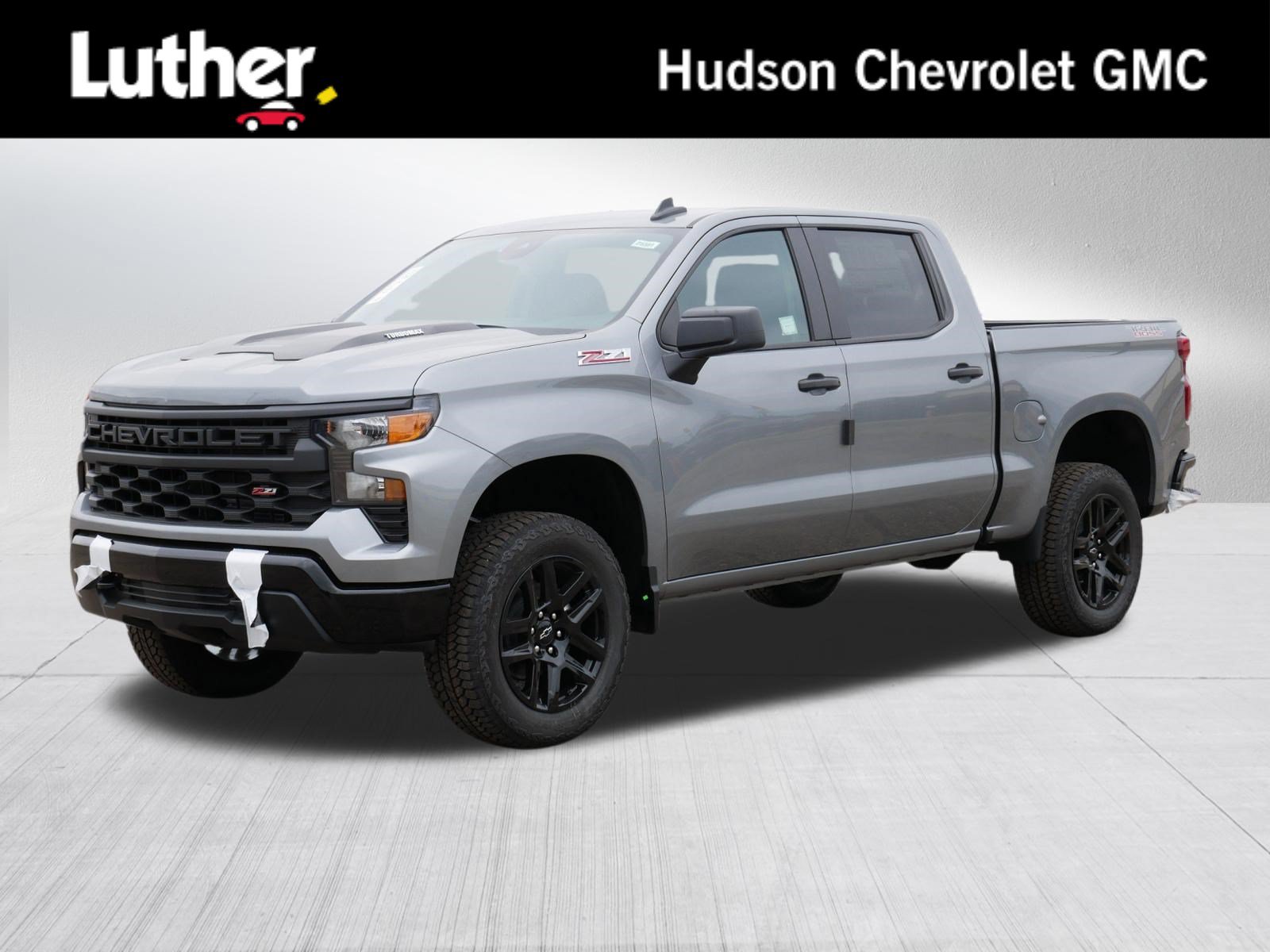 New 2026 Chevrolet Silverado 1500 Custom Trail Boss w/ Turbomax Blackout Package