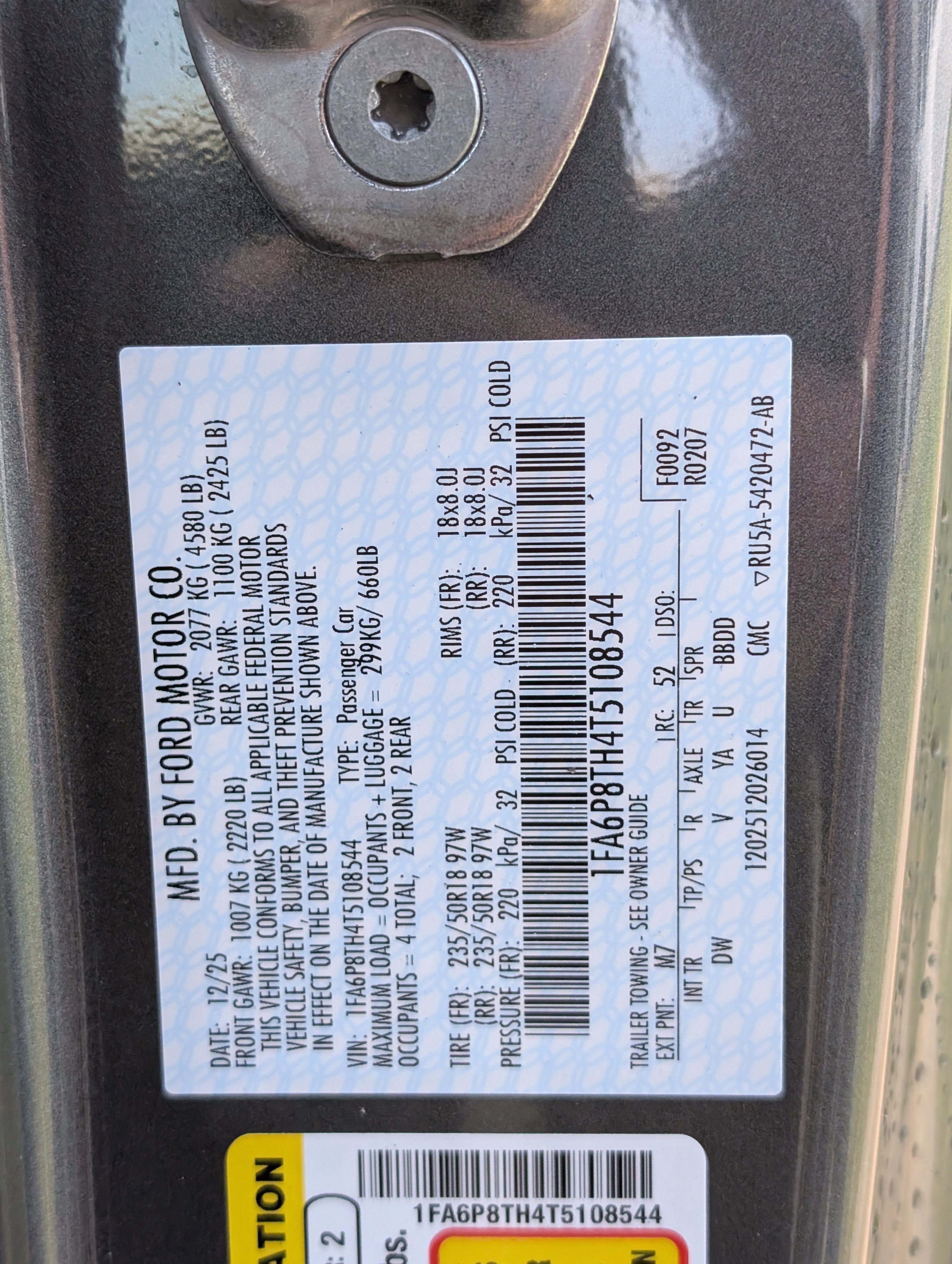 New 2026 Ford Mustang Coupe image 22