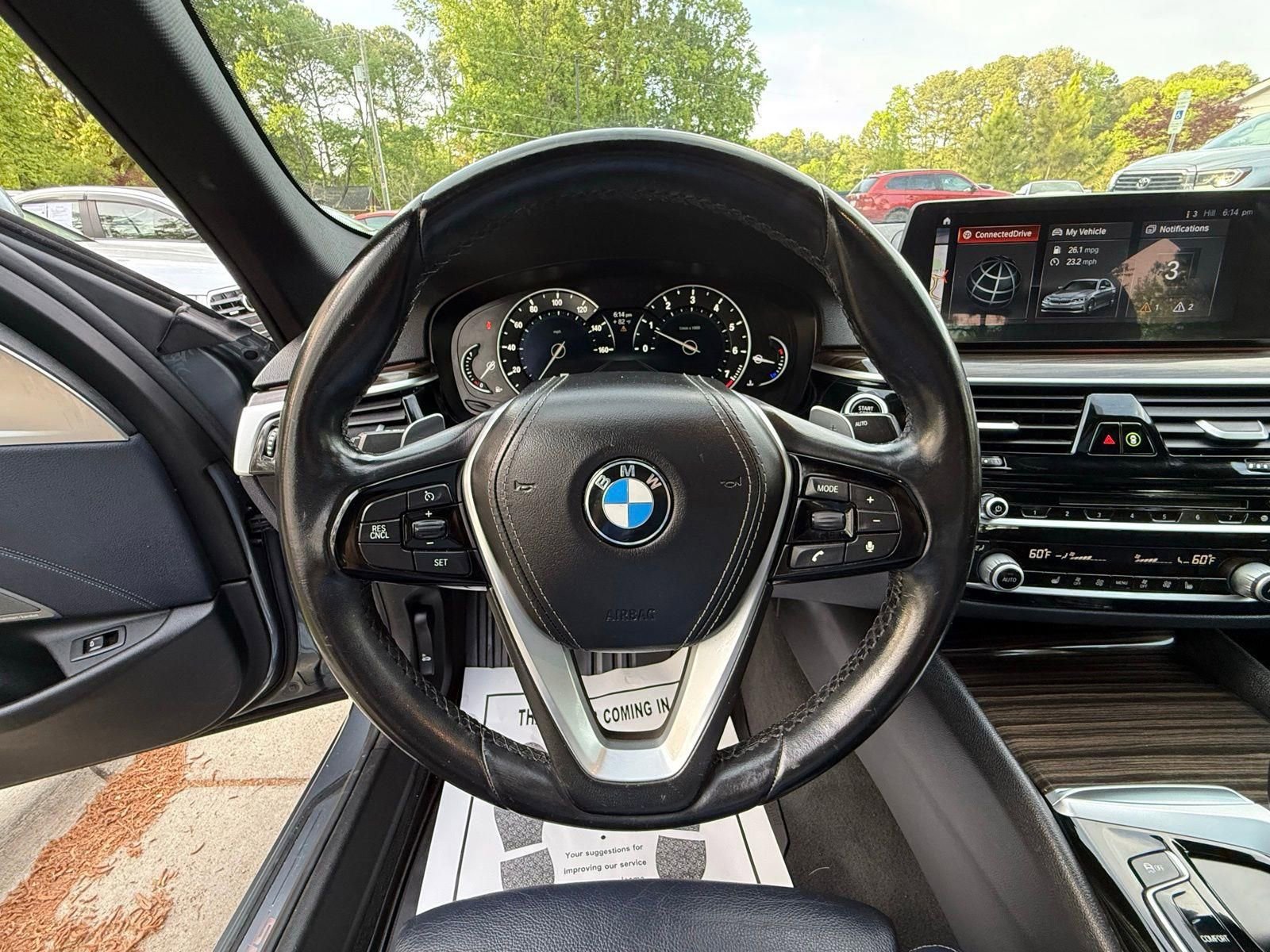 Used 2018 BMW 530i w/ Premium Package RWD image 36