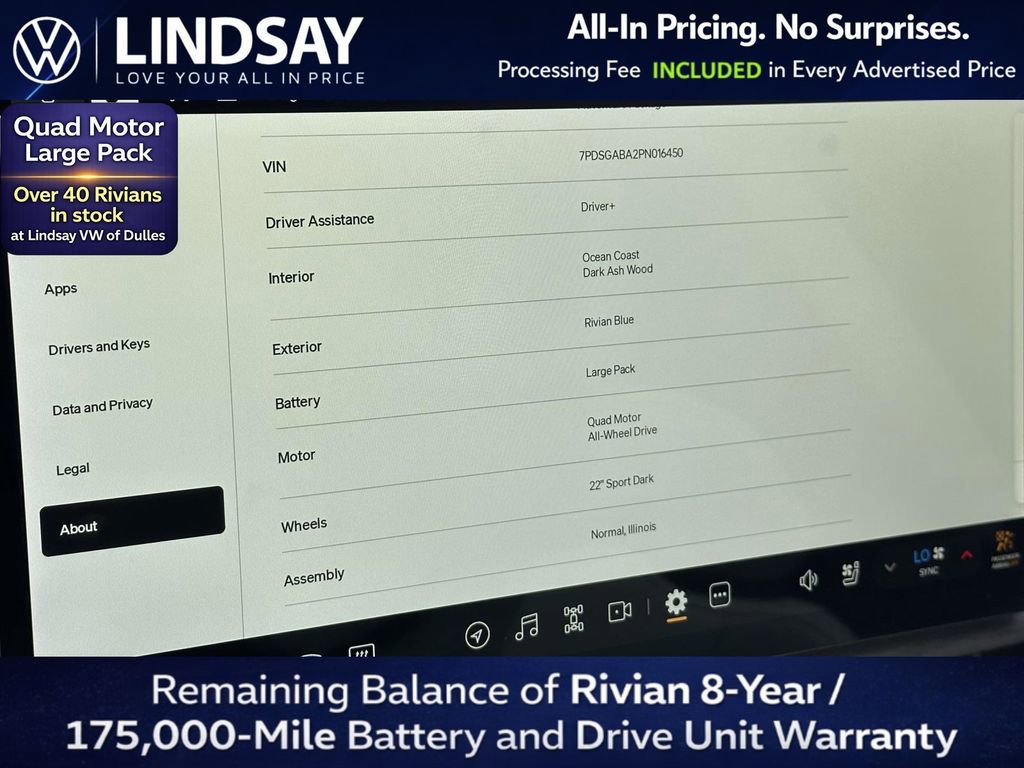 Used 2023 Rivian R1S Adventure AWD/4WD image 25