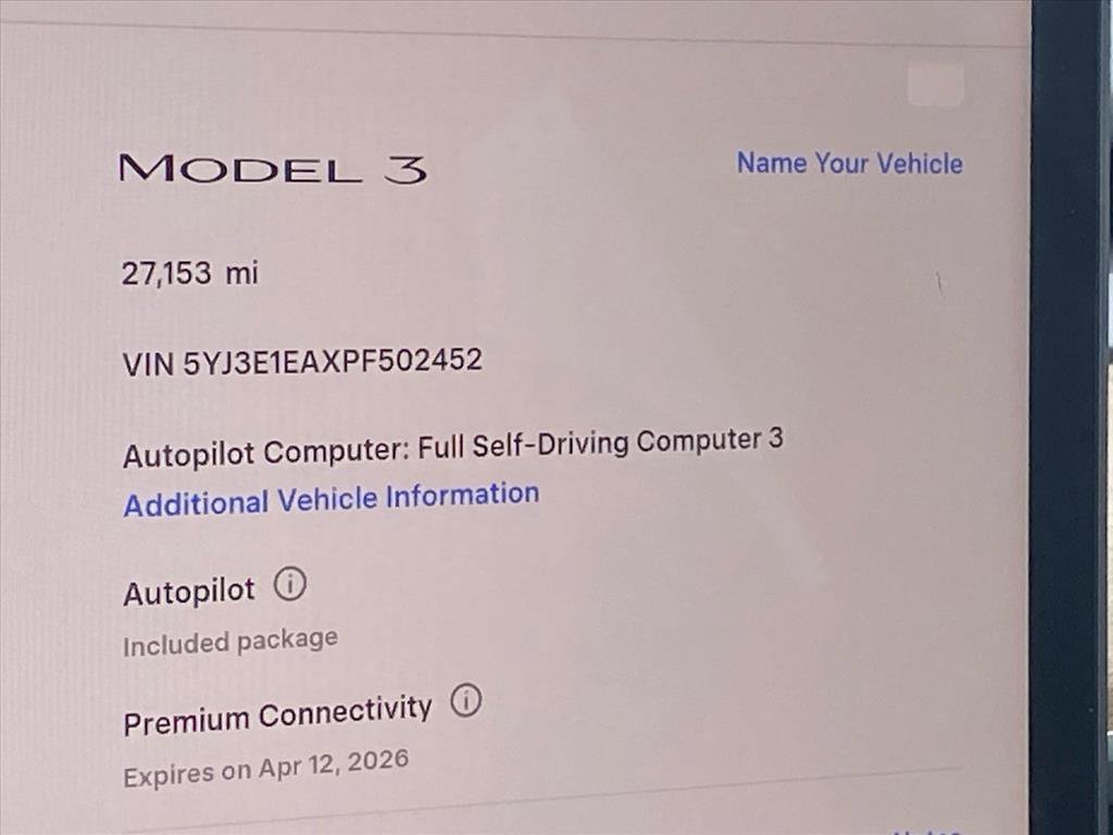 Used 2023 Tesla Model 3 Standard Range image 15