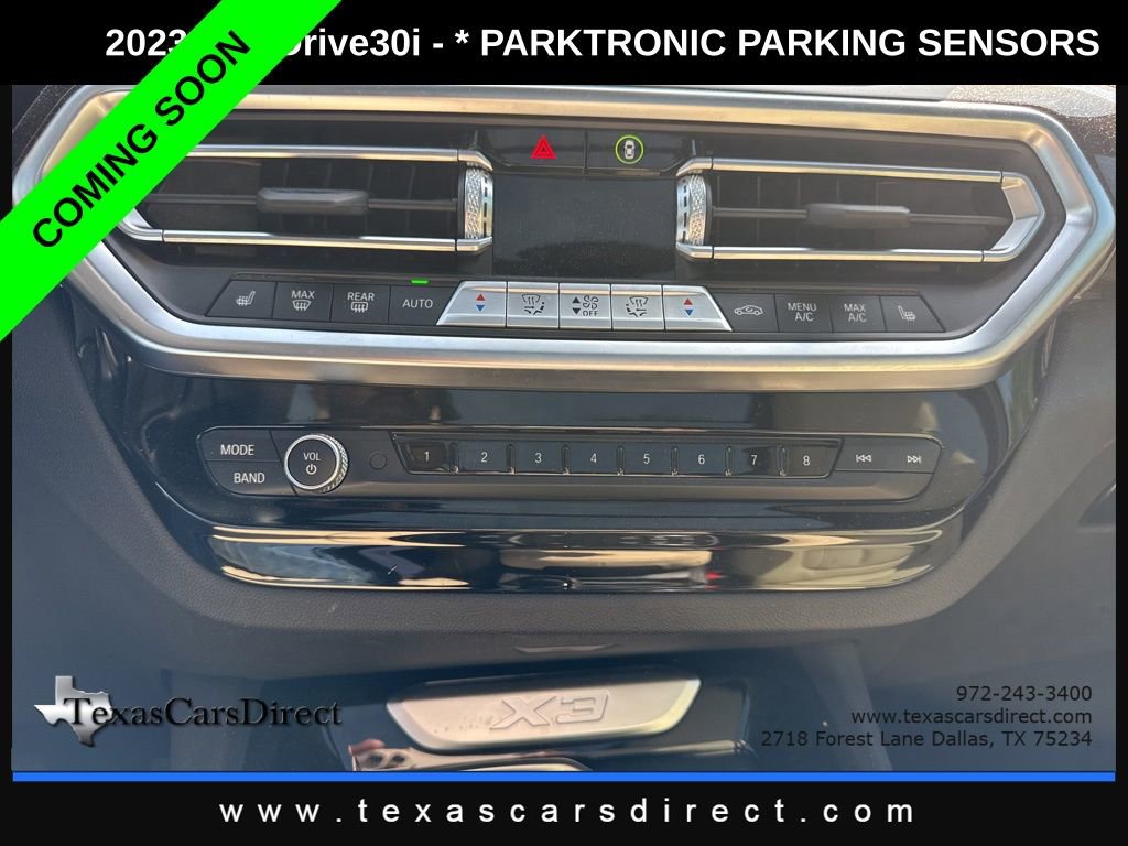Used 2023 BMW X3 sDrive30i w/ Premium Package image 8