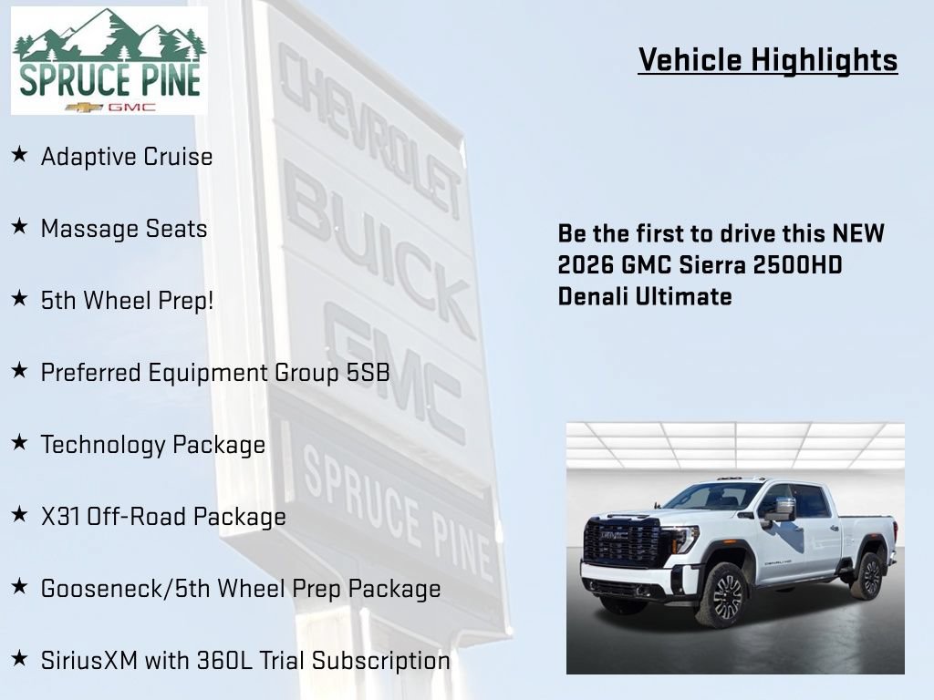 New 2026 GMC Sierra 2500 Denali Ultimate AWD/4WD image 5