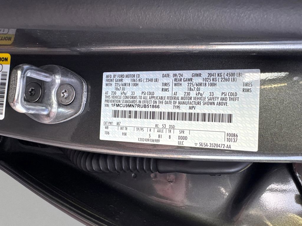 Used 2024 Ford Escape ST-Line w/ Tech Pack #1 image 28