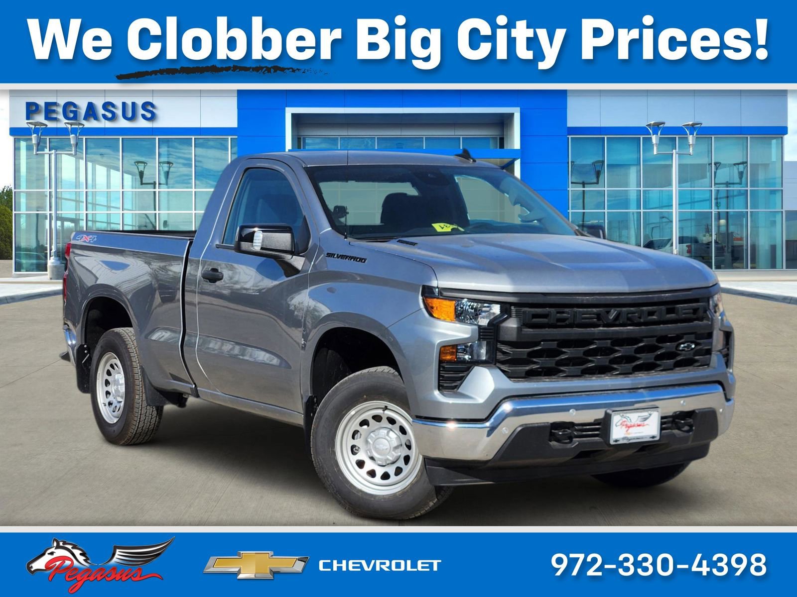 New 2025 Chevrolet Silverado 1500 W/T w/ WT Safety Package