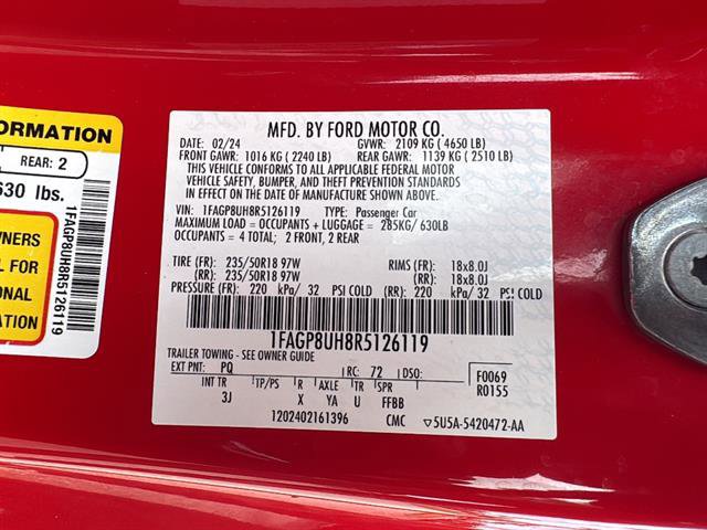 Used 2024 Ford Mustang Premium RWD image 27