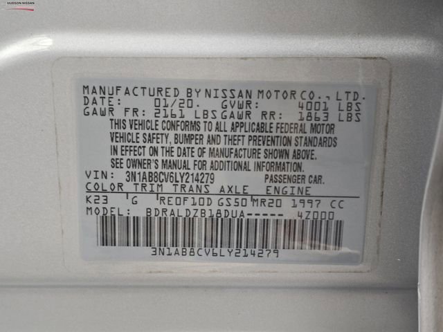 Used 2020 Nissan Sentra SV image 44