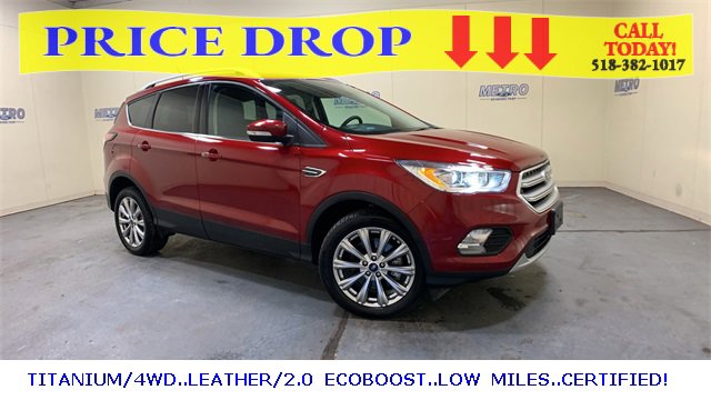 Certified 2018 Ford Escape Titanium