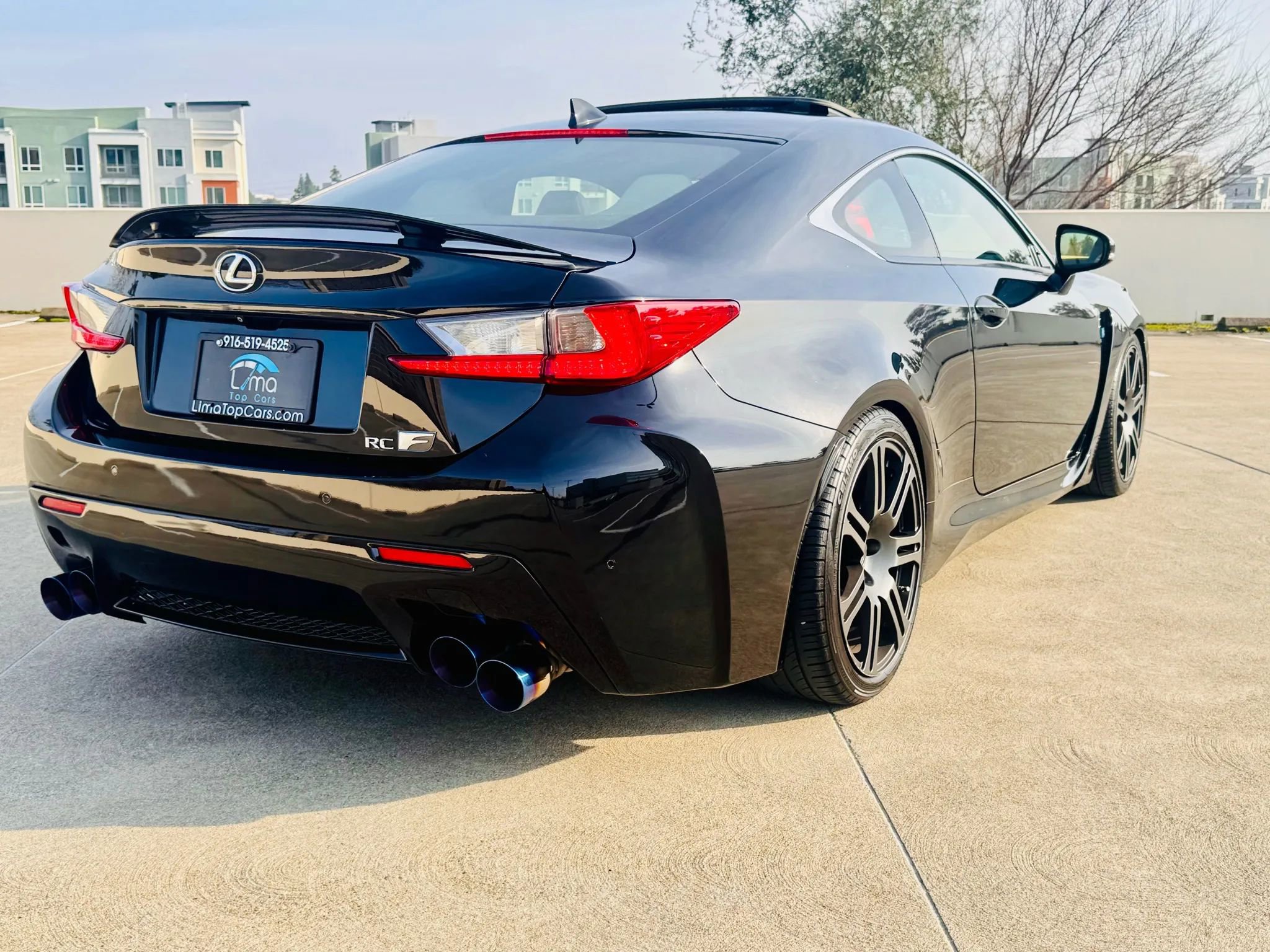 Used 2017 Lexus RC F RC F Coupe 2D image 9