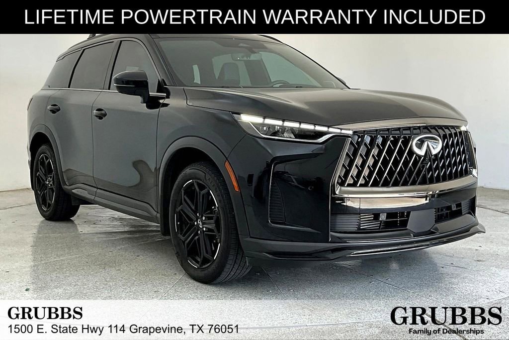 Certified 2026 INFINITI QX60 Sport w/ Dark Cargo Package