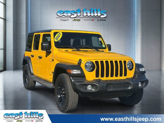 Certified 2021 Jeep Wrangler Unlimited Sport